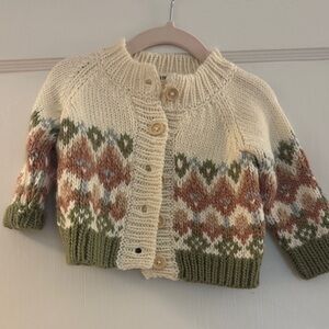 Cozy Knit Patterned Sweater for Kids